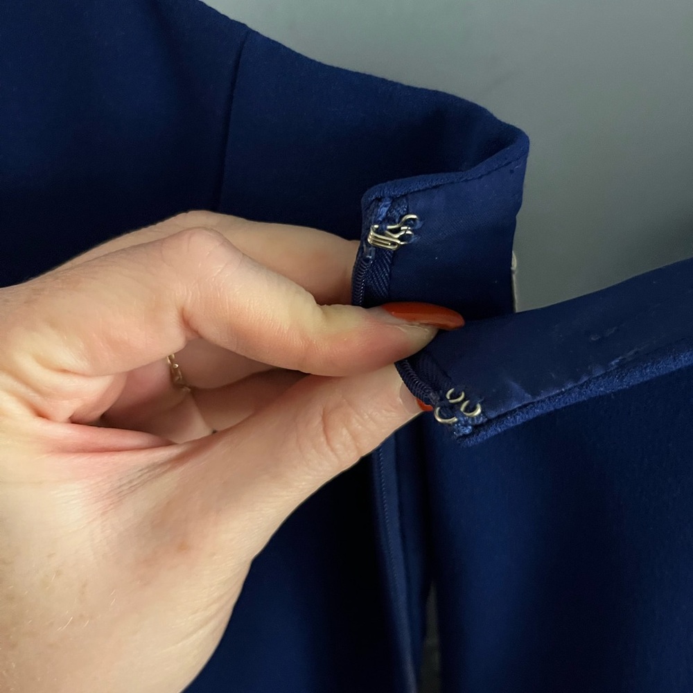 Eliza J Royal Blue Midi Dress - Picture 7 of 8